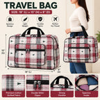 🧳 Premium Cotton Quilted Travel Bag