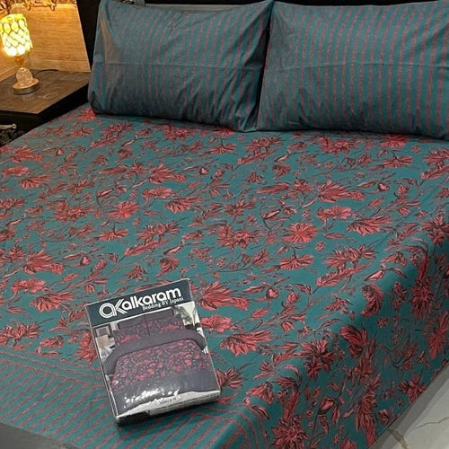 Anya Ali Premium Cotton King Size Bedsheet Gift Pack