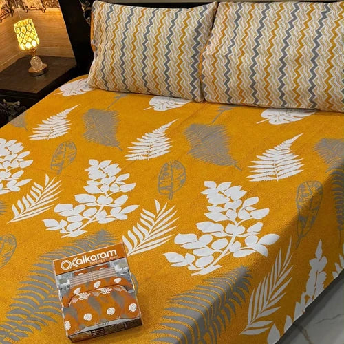 Anya Ali Premium Cotton King Size Bedsheet Gift Pack
