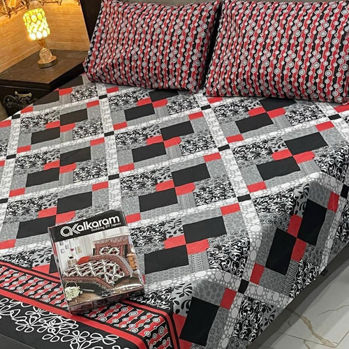 Anya Ali Premium Cotton King Size Bedsheet Gift Pack