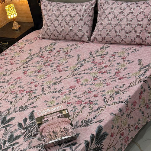 Anya Ali Premium Cotton King Size Bedsheet Gift Pack