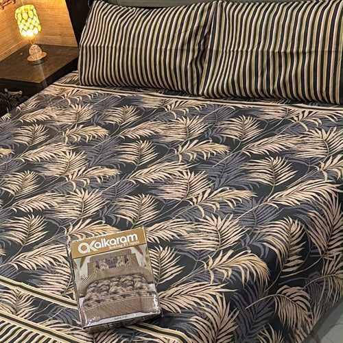 Anya Ali Premium Cotton King Size Bedsheet Gift Pack