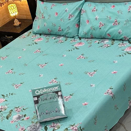 Anya Ali Premium Cotton King Size Bedsheet Gift Pack
