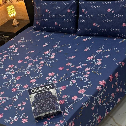 Anya Ali Premium Cotton King Size Bedsheet Gift Pack