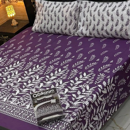 Anya Ali Premium Cotton King Size Bedsheet Gift Pack