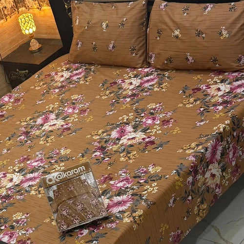 Anya Ali Premium Cotton King Size Bedsheet Gift Pack