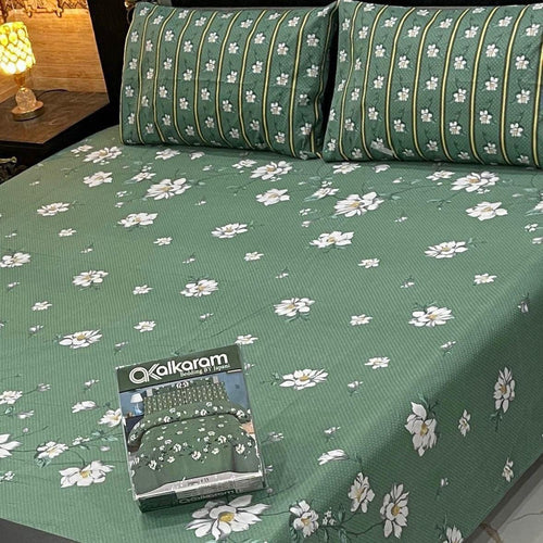 Anya Ali Premium Cotton King Size Bedsheet Gift Pack