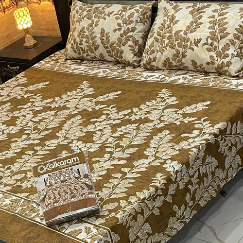 Anya Ali Premium Cotton King Size Bedsheet Gift Pack