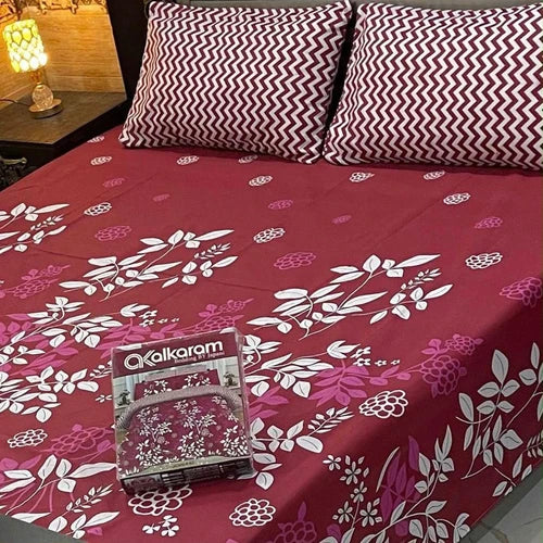 Anya Ali Premium Cotton King Size Bedsheet Gift Pack