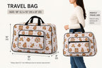🧳 Premium Cotton Quilted Travel Bag