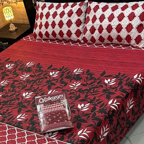 Anya Ali Premium Cotton King Size Bedsheet Gift Pack