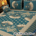 Luxury 4Pc Velvet Jacquard Bedsheet Set