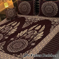 Luxury 4Pc Velvet Jacquard Bedsheet Set