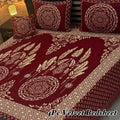 Luxury 4Pc Velvet Jacquard Bedsheet Set